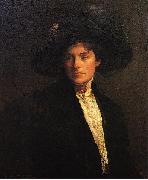 Joseph Decamp The Fur Jacket oil painting on canvas